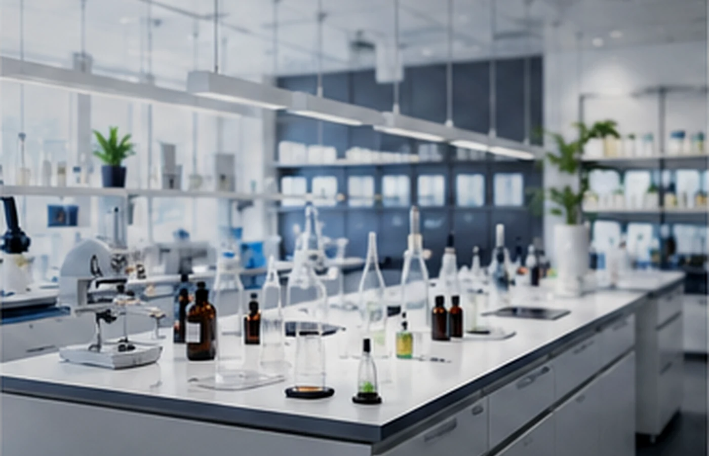Cosmetic raw material laboratory