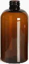 8 oz Amber Boston Round PET .webp