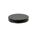 68-400 Black PP Smooth Lid with Foam Liner.webp