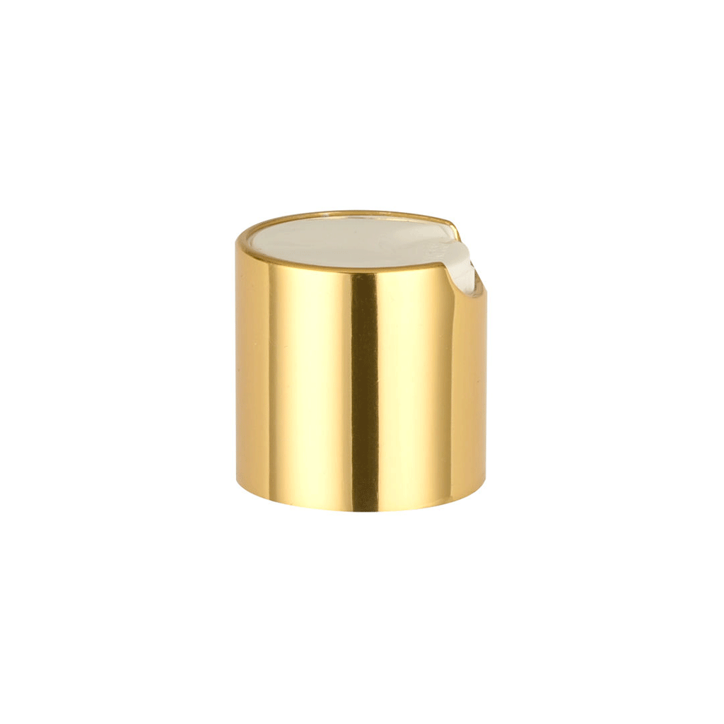 24-410-Gold-Disc-cap-smooth-collar-side-Closed.gif