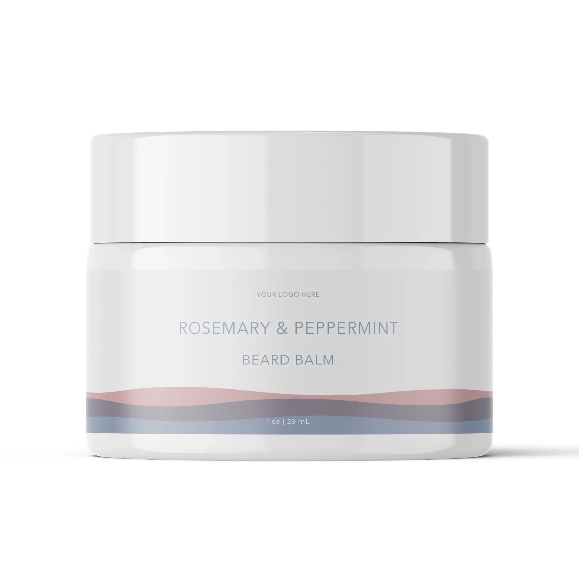 [CLC-BE5] Rosemary + Peppermint Beard Balm | Private Label