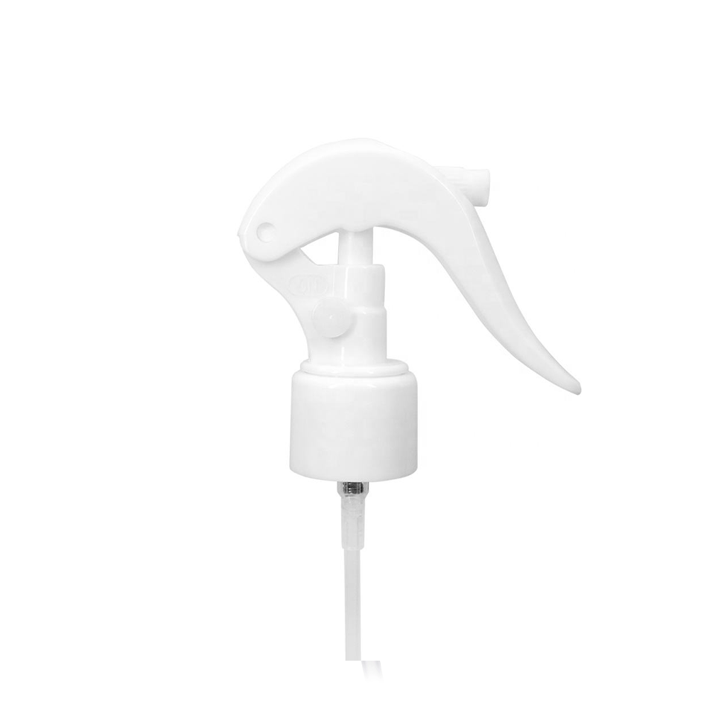 24-410 White Trigger Sprayer, Fine Mist with Lock 8" Tube