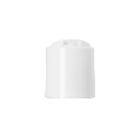 24-410 White Disc cap smooth collar with PS liner