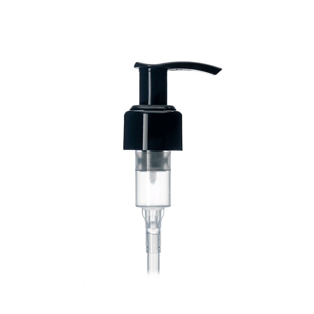 [XS-LP-B24] 24-410 Black Lotion Pump with Black Head(10" tube)