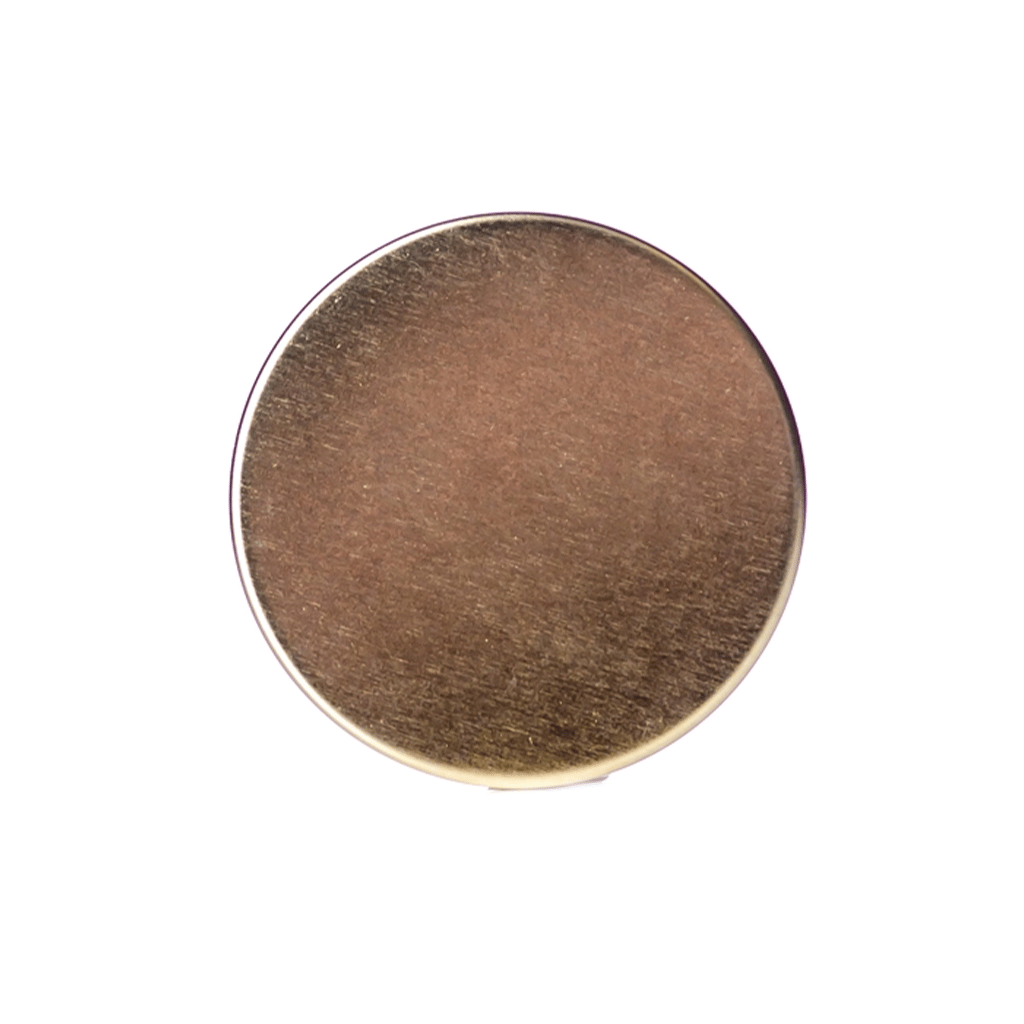 58-400 Gold PP Plastic Smooth Skirt Lid  with Foam Liner