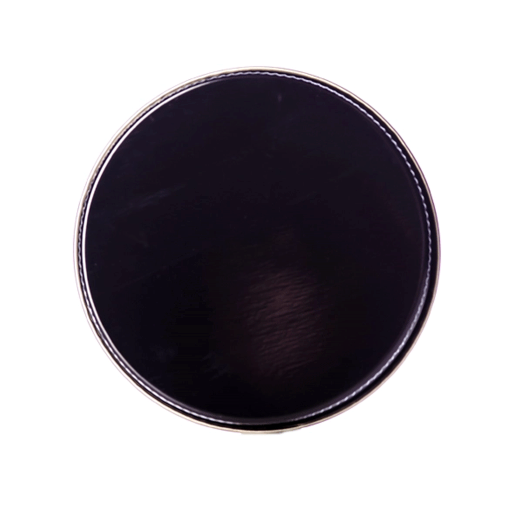 [XS-70-400-ALUM-BLK] Aluminum Black Lids for 9 oz glass jars