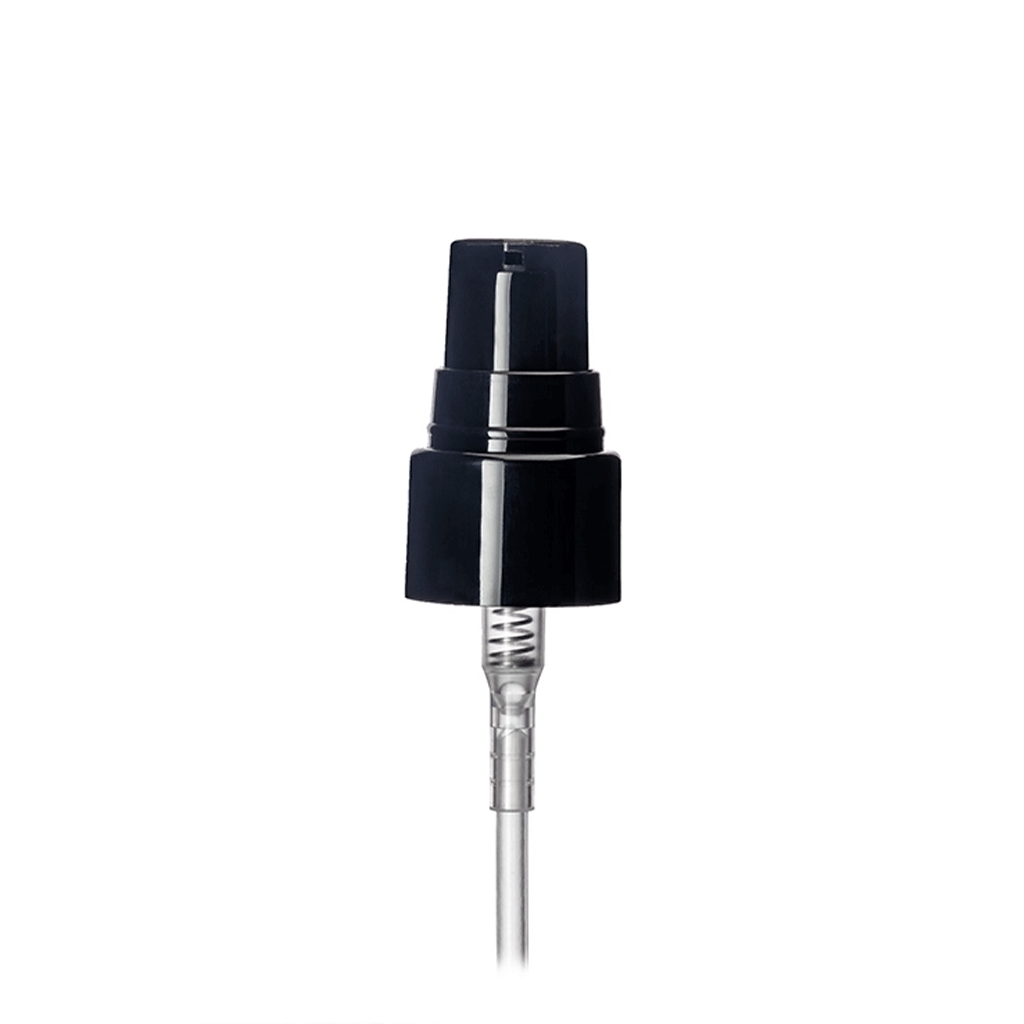 20-410 Black Treatment Pump, Smooth Collar, Gasket and Cap