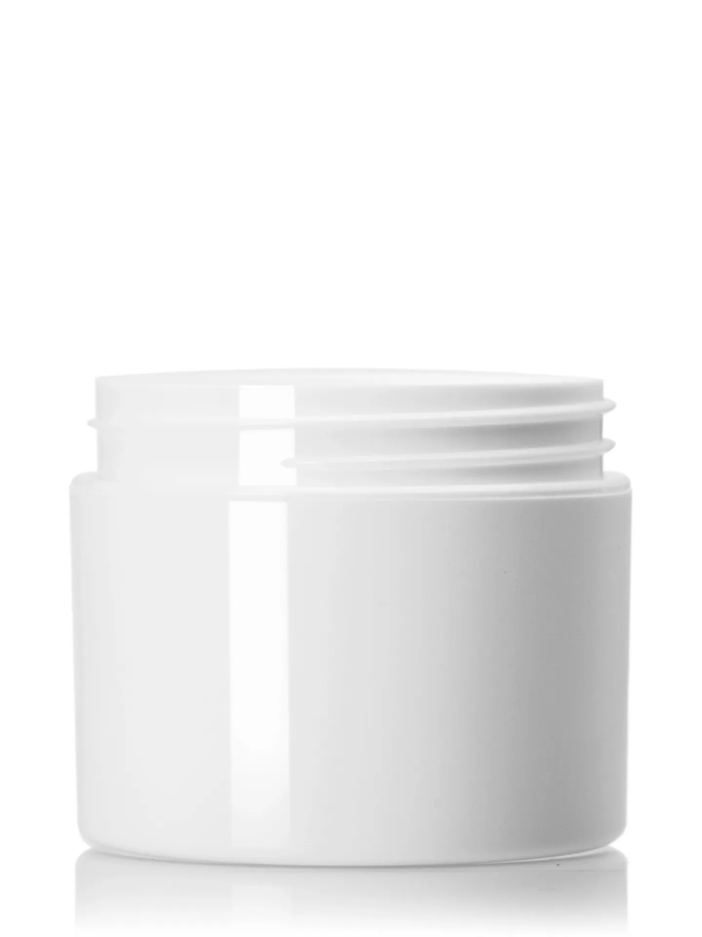 2 oz White PP Jar, 58-400