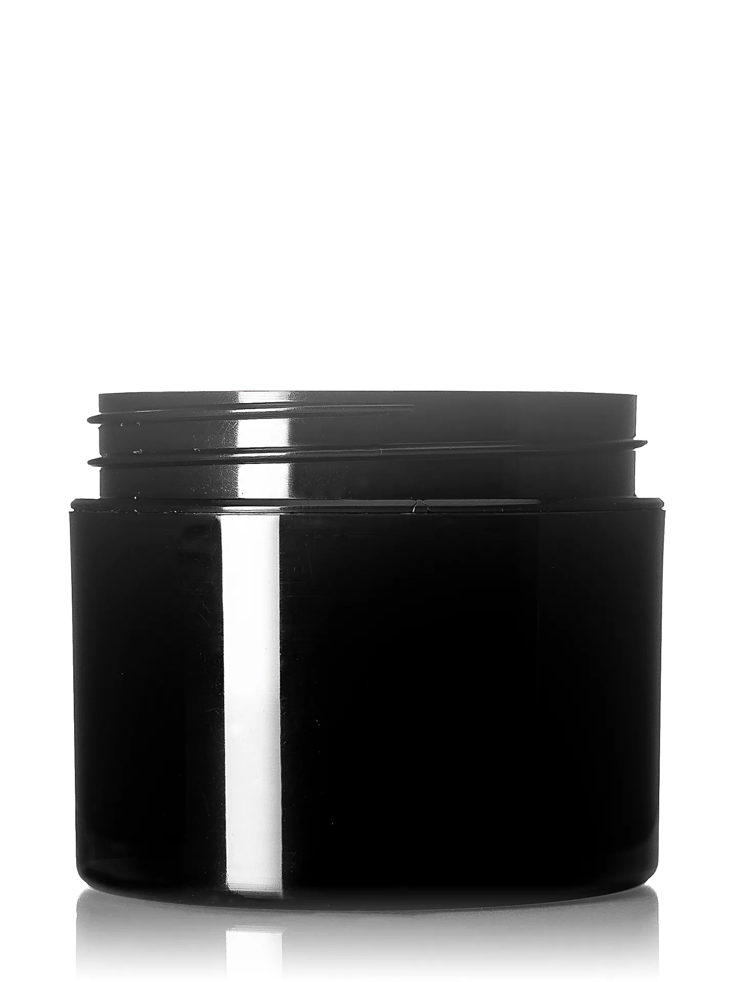 2 oz Black PP Jar, 58-400
