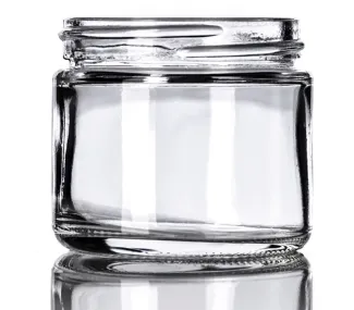 [XS-GLJ-C01] 2 oz Clear Glass Jar, 53-400