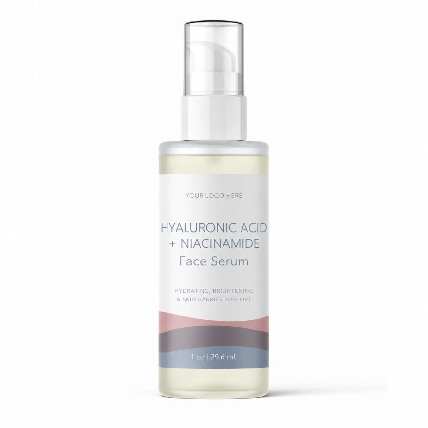 Hyaluronic Acid +  Niacinamide Face Serum | Private Label