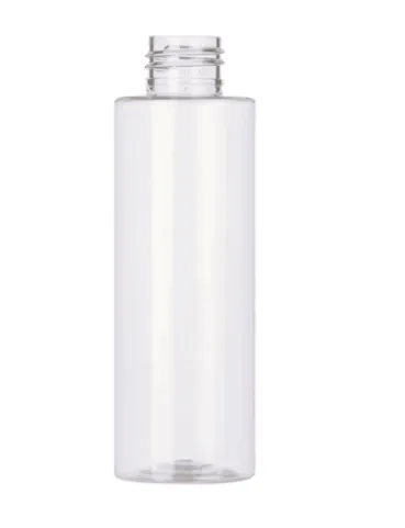 4 oz Frosted PET Plastic Cylinder Bottle, 24-410