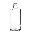 2 oz Clear Glass Rio Round Bottle, 20-410 Neck  