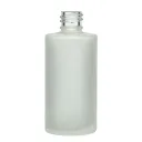 2 oz Frosted  Glass Rio Round Bottle, 20-410 Neck
