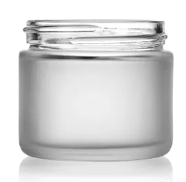 2 oz Frosted Glass Jar, 53-400