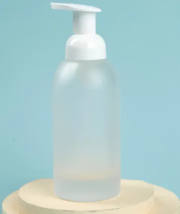 350 mL Frosted Glass Foamer Bottle with Pump, 33-400