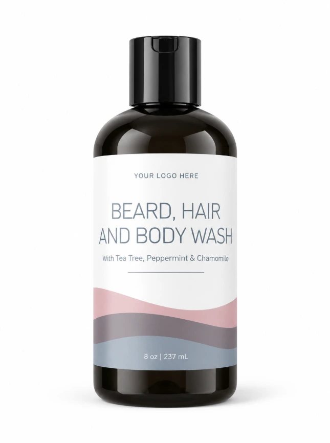 Beard, Hair And Body Wash | Private Label