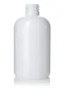 4 oz White PET Boston Round Squat, 24-410
