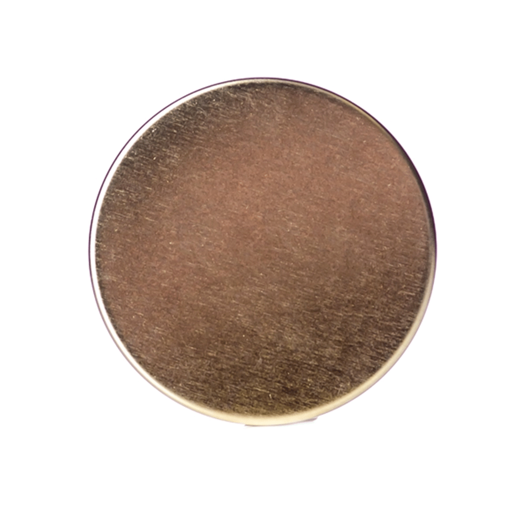 89-410 Gold PP Plastic Smooth Skirt Lid  with Foam Liner