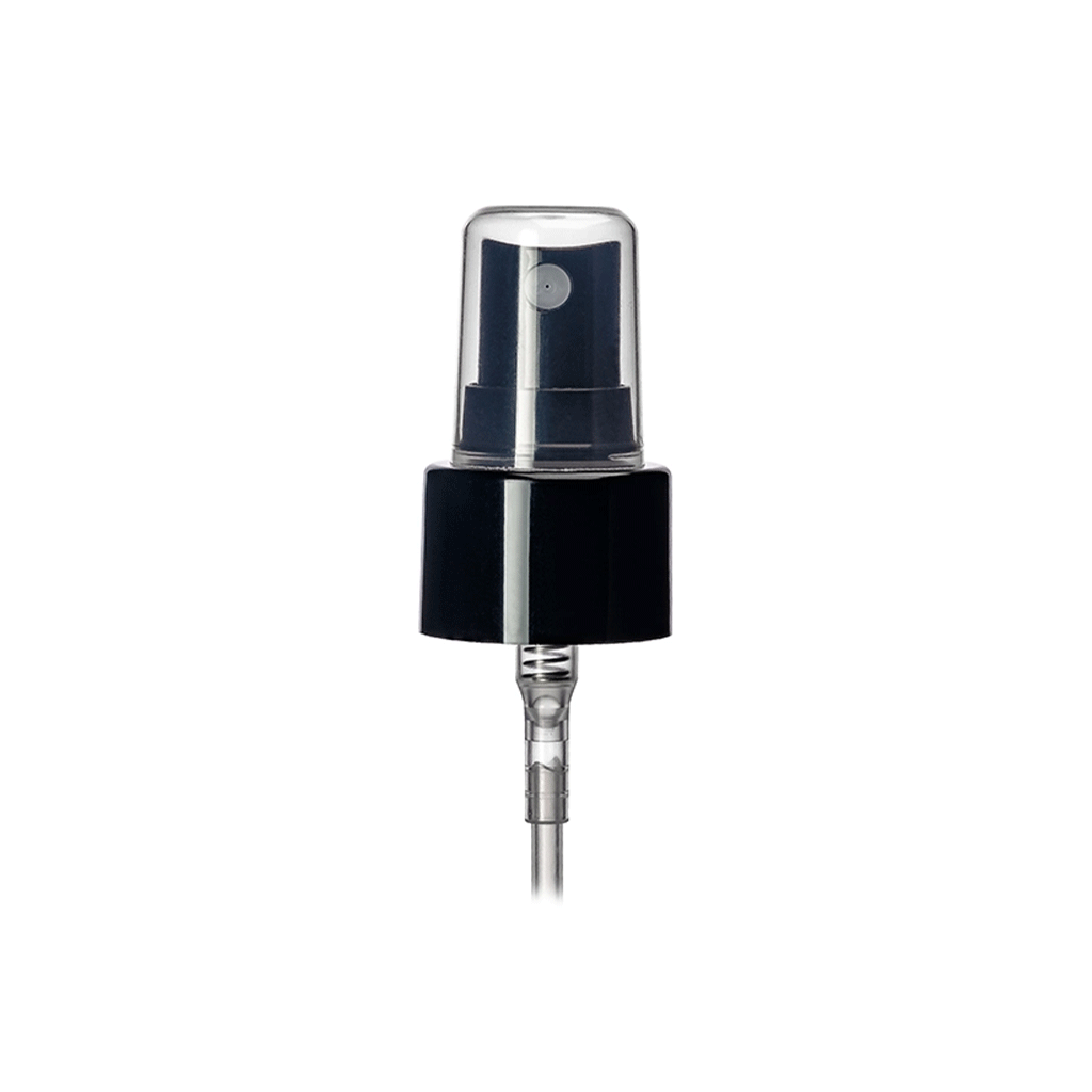 24-410 Black Fine Mist Sprayer 8" Tube