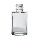 1 oz Clear Glass Rio Round Bottle, 20-410 Neck 