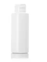2 oz White HDPE Plastic Cylinder Bottle, 24-410