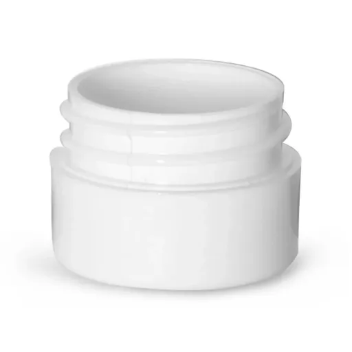 1/8 oz White Lip Gloss Jar, 33-400 PP