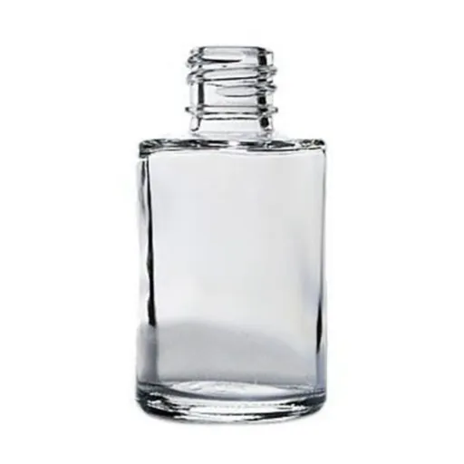 1 oz Clear Glass Rio Round Bottle, 20-410 Neck 