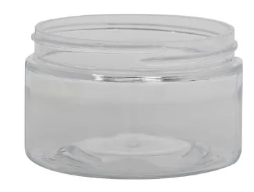 4 oz Frosted PET Plastic Jar, 68-400