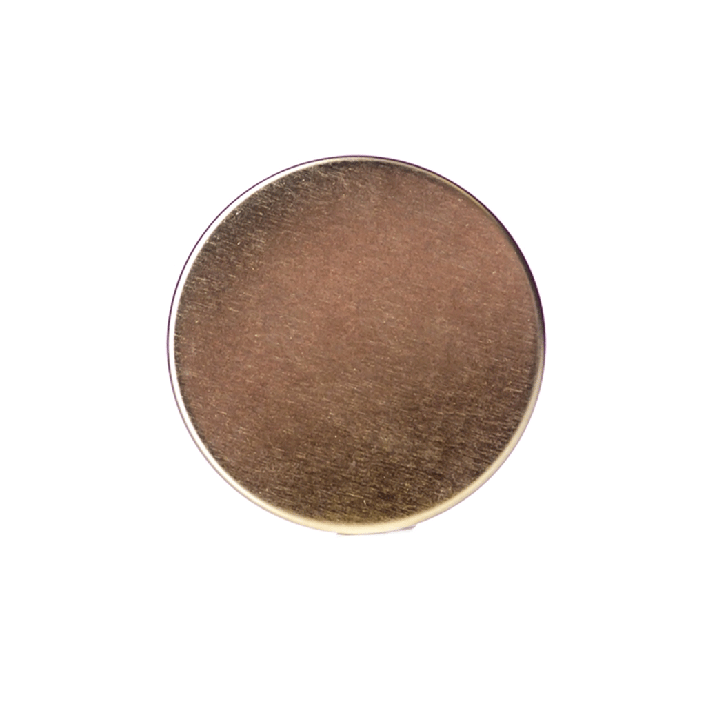 53-410 Gold PP Plastic Smooth Skirt Lid  with Foam Liner