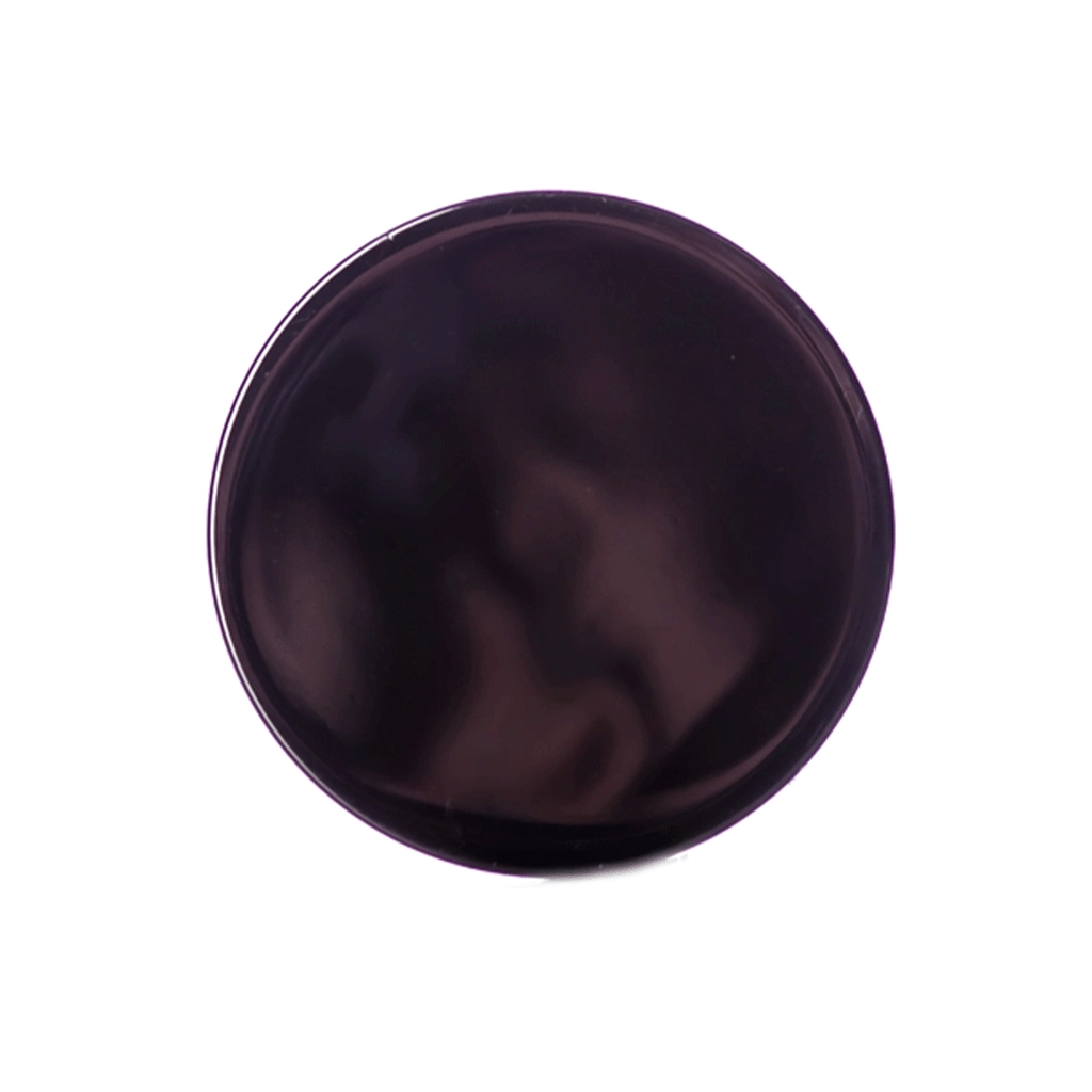 68-410 Black PP Plastic Smooth Skirt Lid  with Foam Liner