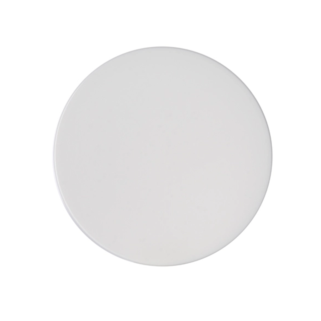 70-400 White PP Plastic Smooth Skirt Lid  with Foam Liner