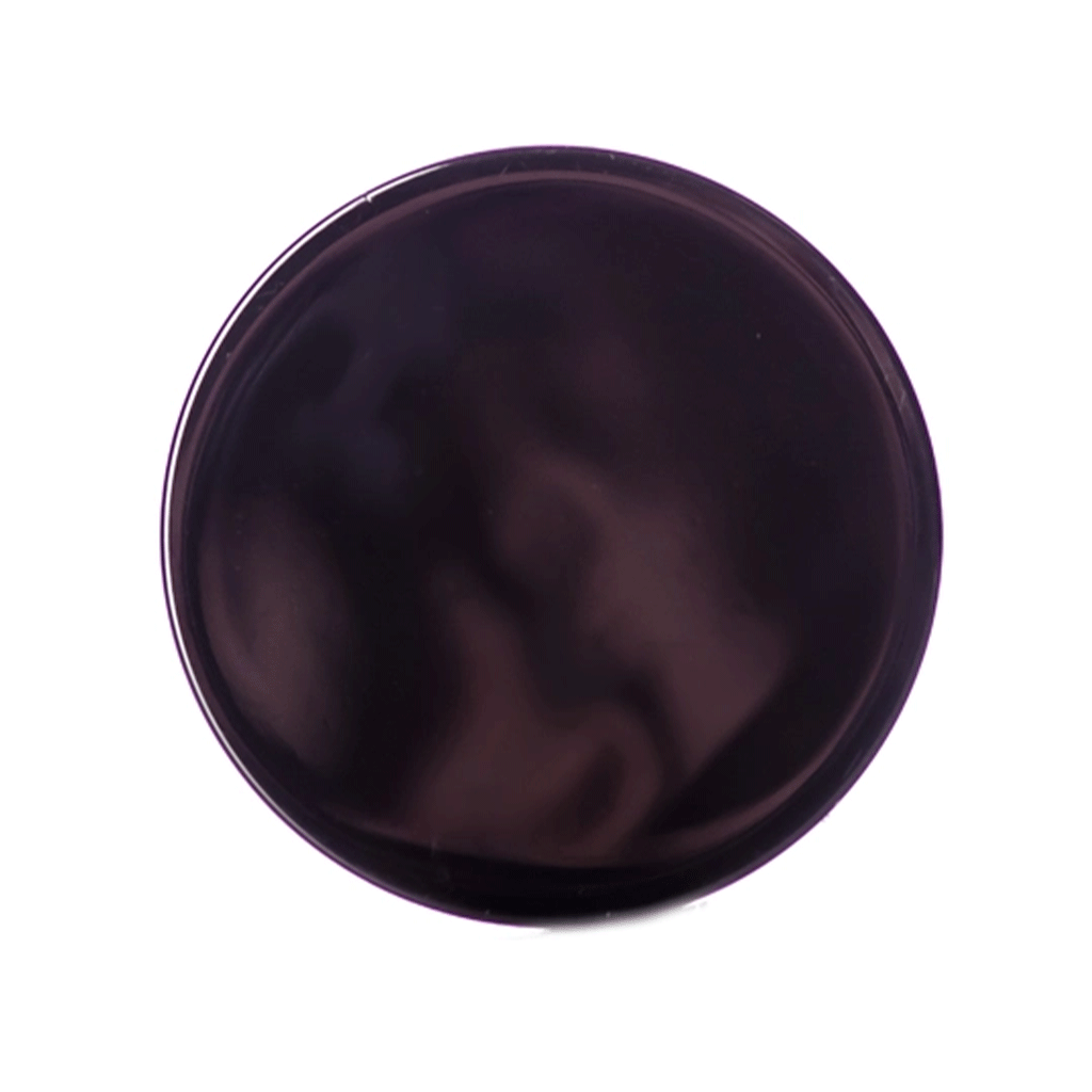 89-410 Black PP Plastic Smooth Skirt Lid  with Foam Liner